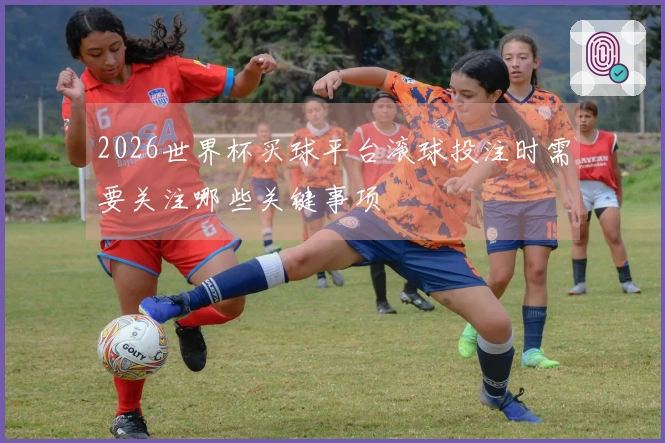 2026世界杯买球平台滚球投注时需要关注哪些关键事项