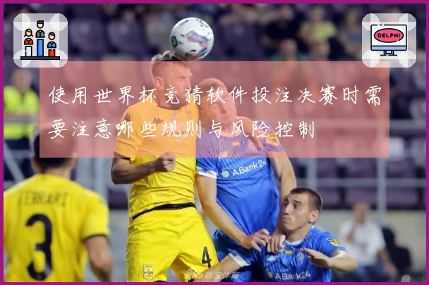 使用世界杯竞猜软件投注决赛时需要注意哪些规则与风险控制