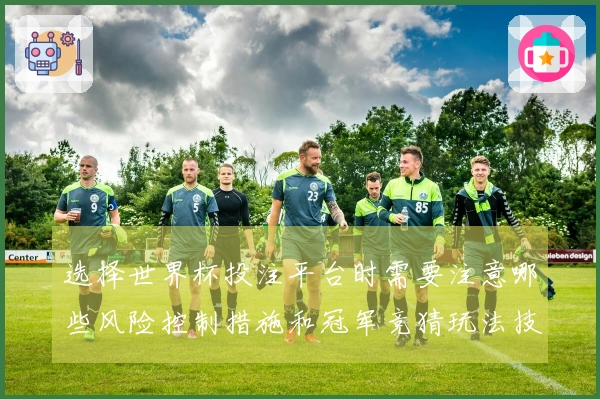 选择世界杯投注平台时需要注意哪些风险控制措施和冠军竞猜玩法技巧
